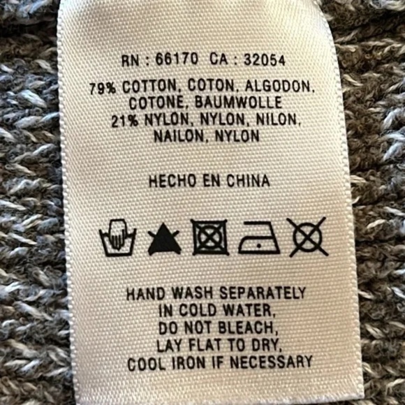 Anthropologie Sparrow Far From Whistler Open Front Cardigan Sweater Size Medium - Picture 8 of 9